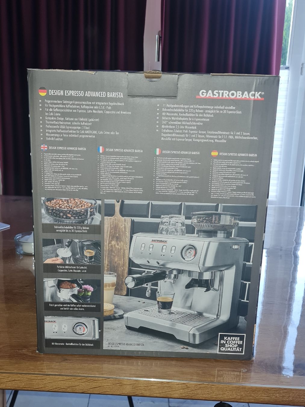 Gastroback Macchine per caffè & Macchine per espresso: Siebdruck Kaffeemaschine – Nuovo e nell'imballaggio originale da Aesch LU venduto da Sylvio.Heinrich 1