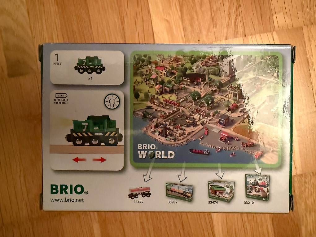 Brio Giocattoli: BRIO Freight Battery Engine 33214 – Nuovo e nell'imballaggio originale da St. Gallen venduto da Bhallo01 1