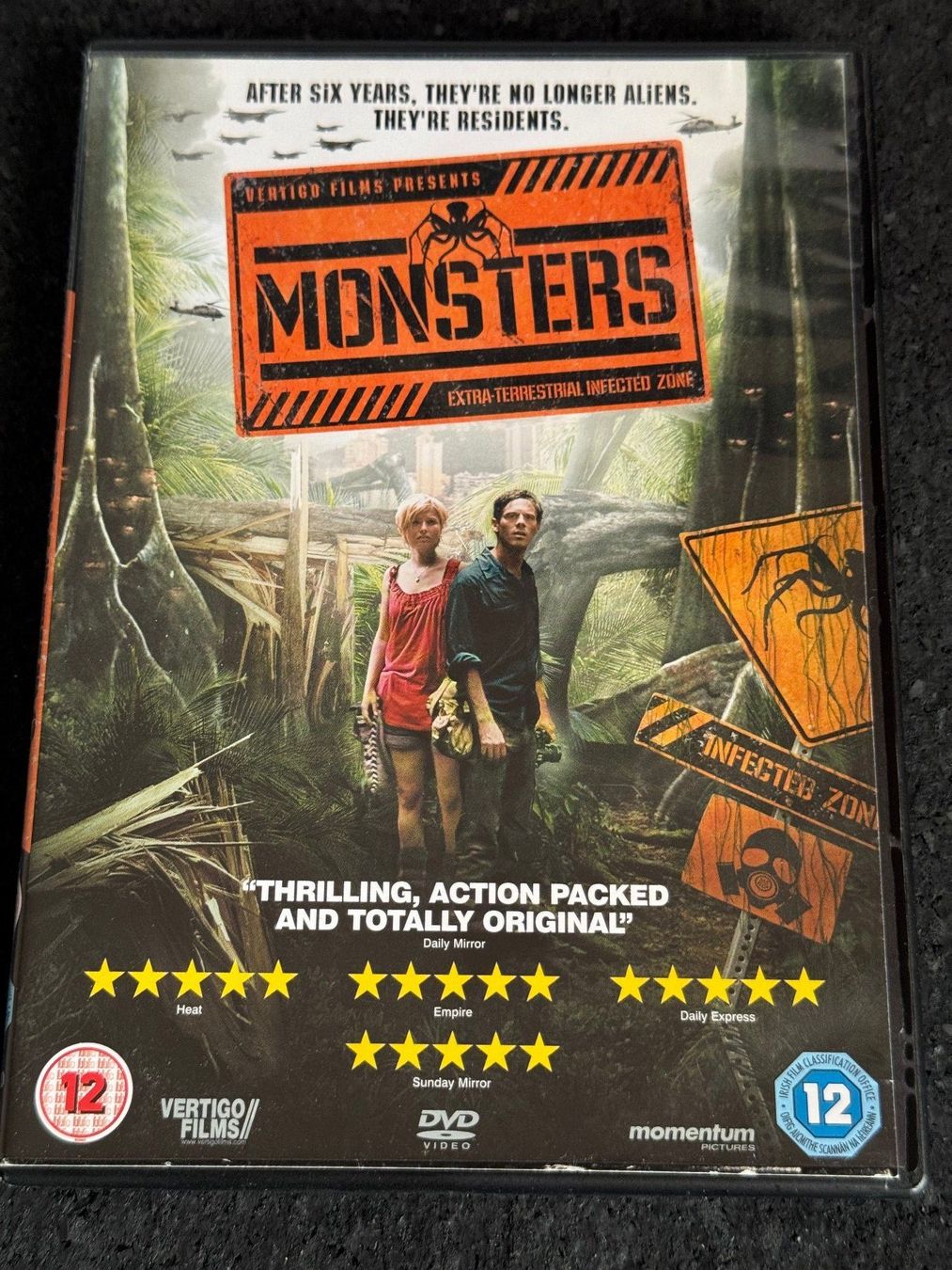 Tutti i DVDs: MONSTERS DVD EN – Usato da Fribourg venduto da tschjoly