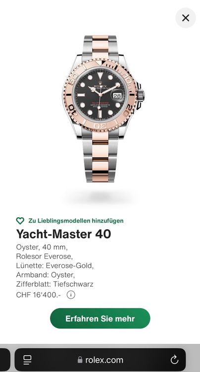 ROLEX Yacht-Master 40 Everose Fullset Ref: 126621 4