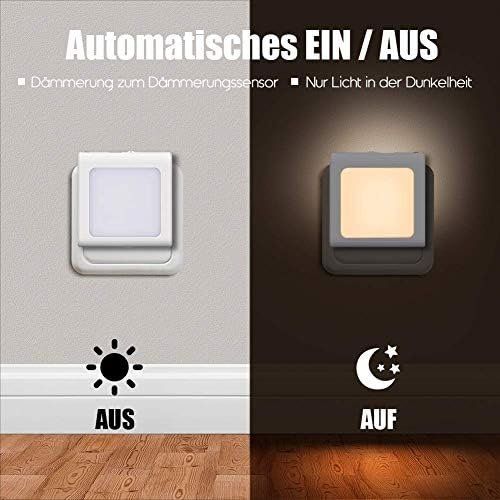 Lampes: Nachtlicht Steckdose Dämmerungssensor 4 Stück Helligkeit – Neuf avec emballage d'origine à Hundwil par tec_mm27 2