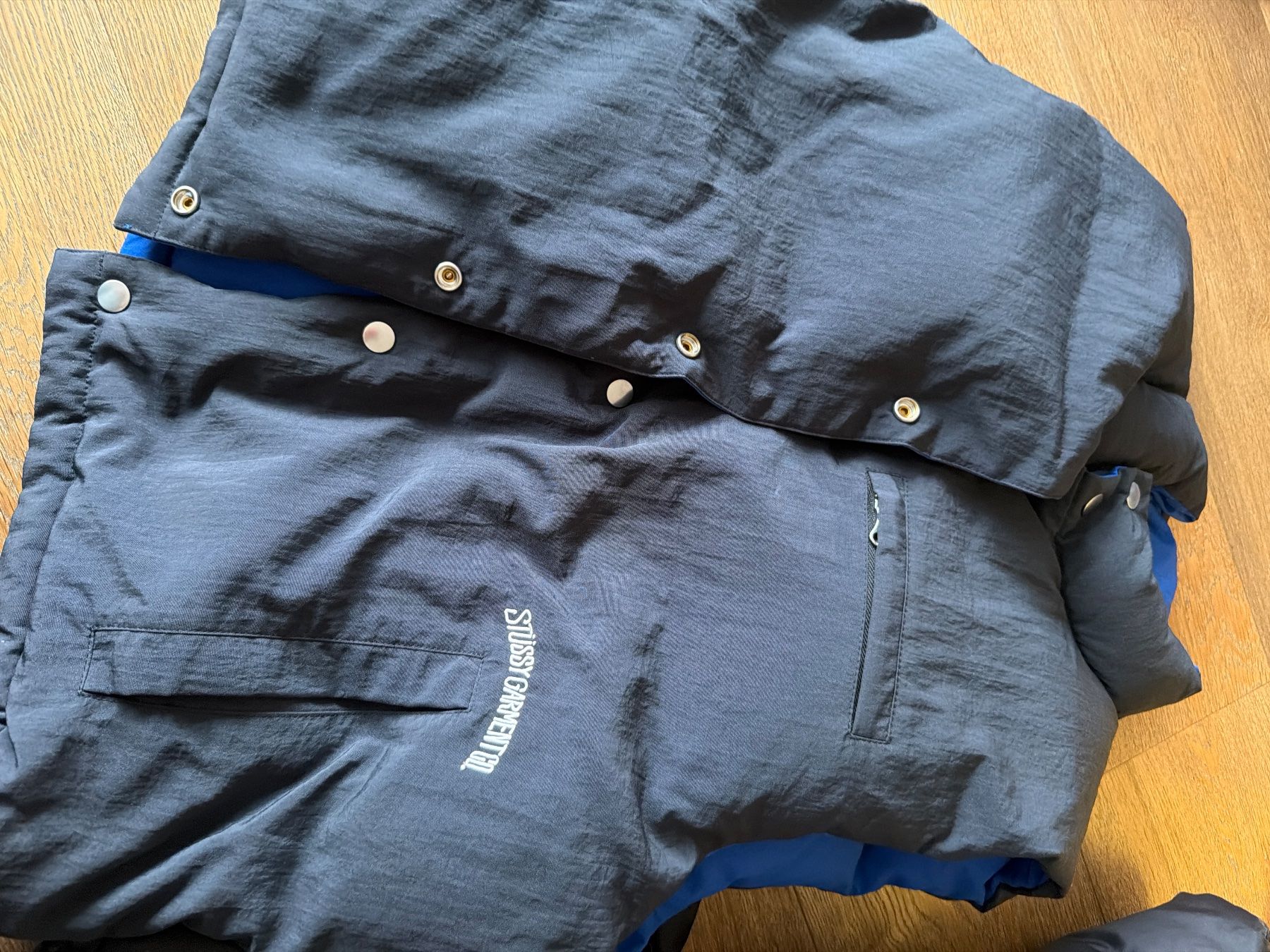 Gilet & Giacche: Stüssy Wendeveste blau/schwarz NEUEERTIG – Nuovo (secondo la descrizione) da Schindellegi venduto da Poshanna 3