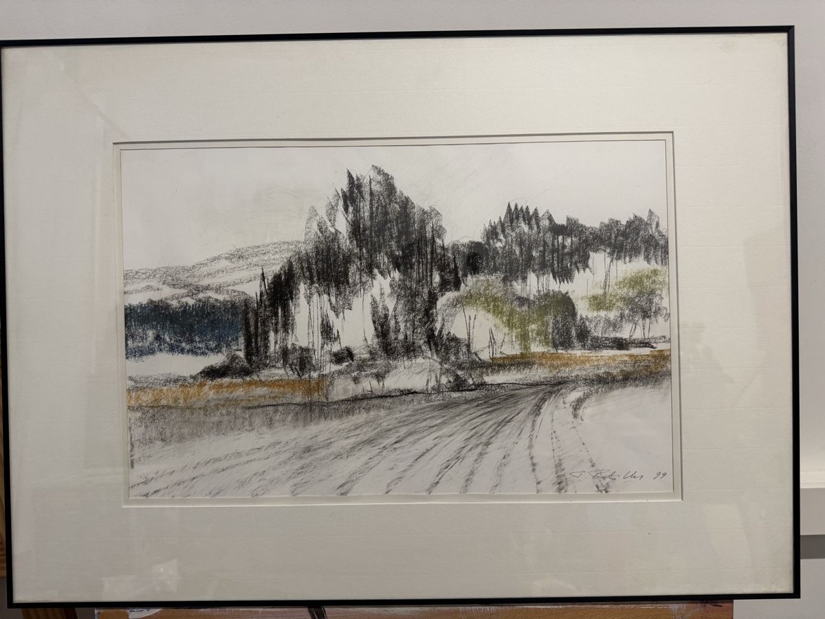 Gemälde: Pierre Bataillard PIED DU JURA 1999 Original Framed Signed – Gebraucht aus Morges von SevArt 2