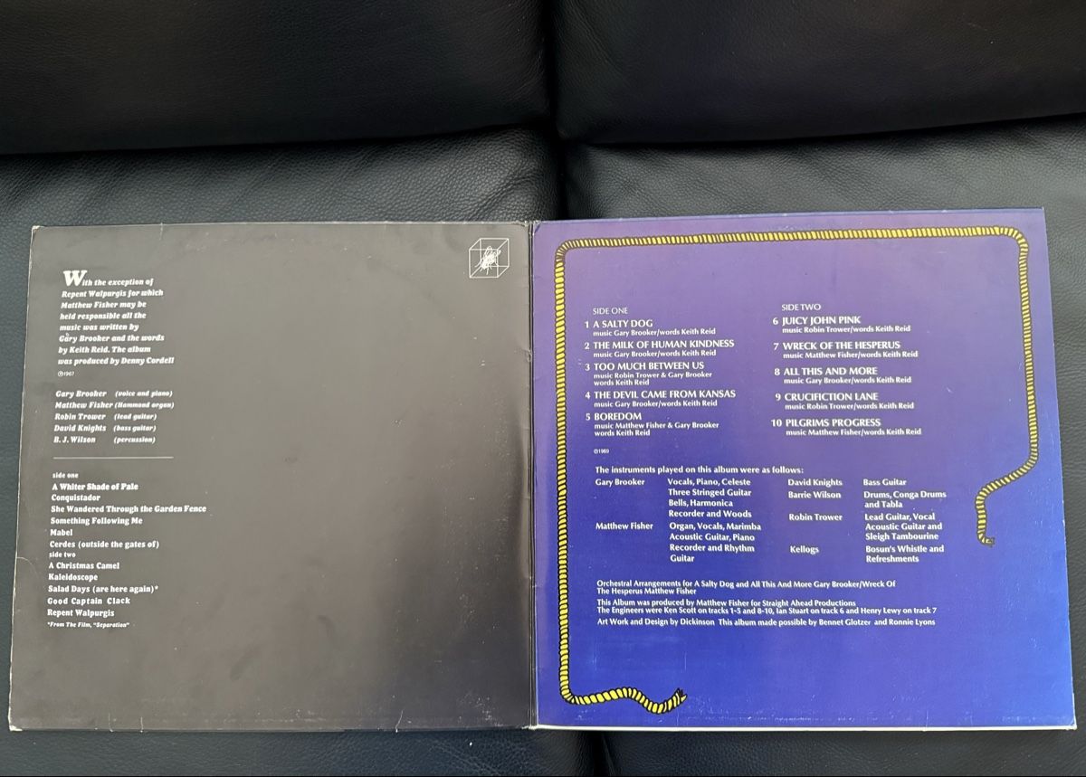 Dischi in vinile: Procol Harum LP "A Salty Dog" Schallplatte – Usato da Goldach venduto da Messerguru 3