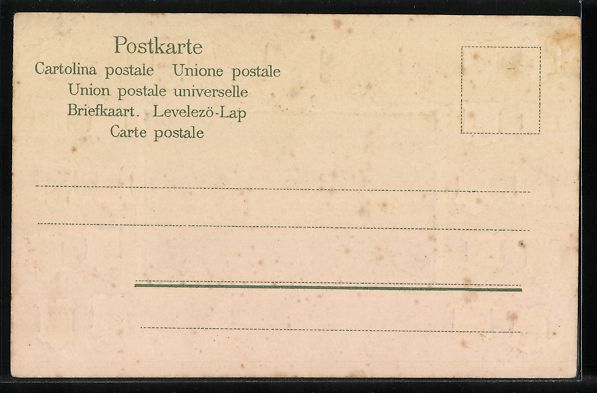 Cartes postales: Passepartout-Lithographie Lausanne, Le G – D'occasion à Berlin par bartko-reher 1
