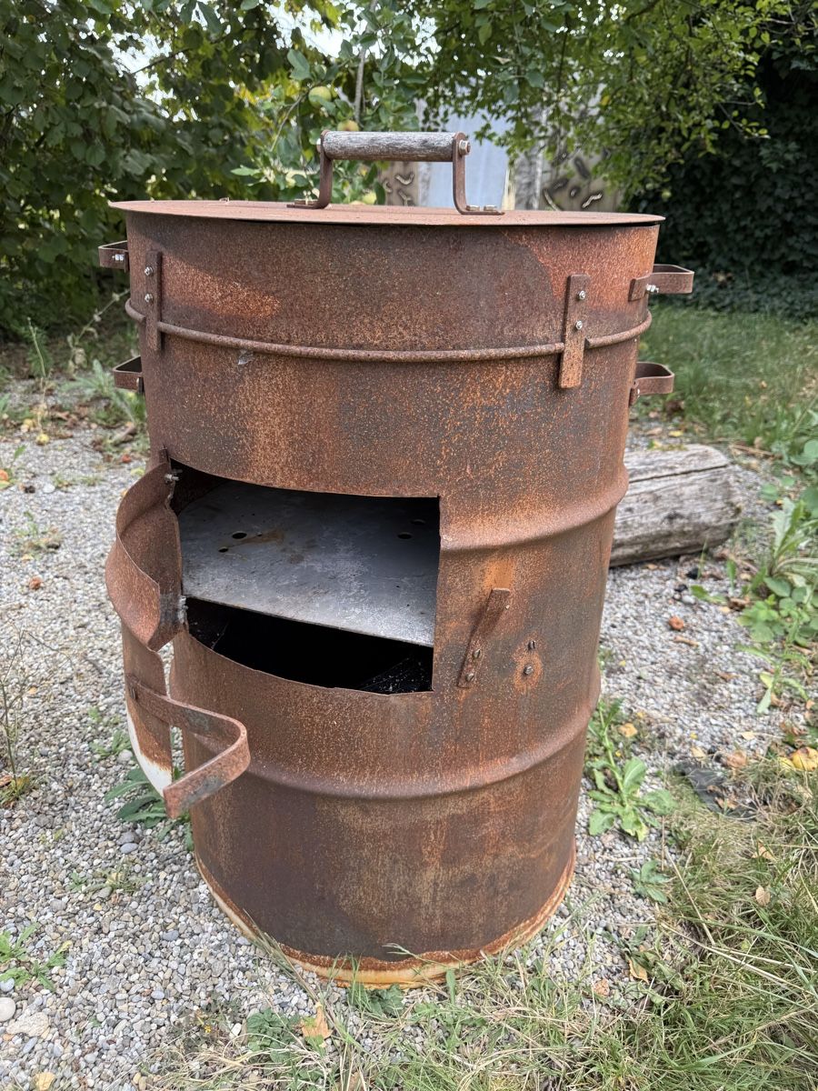 Grills: Feuerschale Grill Fass umfunktioniert – Gebraucht aus Menzengrüt von SC1973 1