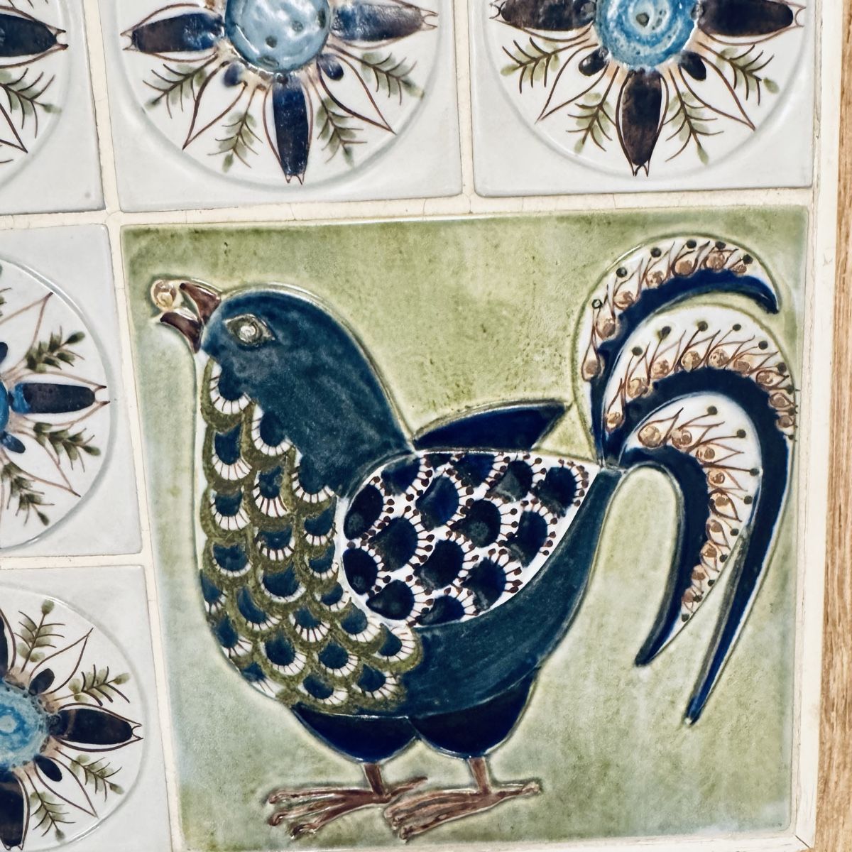 Dipinti: Vintage MCM Bertil Jessen Royal Copenhagen Panel Faience – Usato da Zuerich venduto da EMANUELEFEDERICO 1