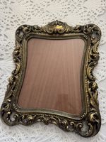 Messing Spiegel Bilderrahmen Barock Stil 44cm 2200 Gram Gut