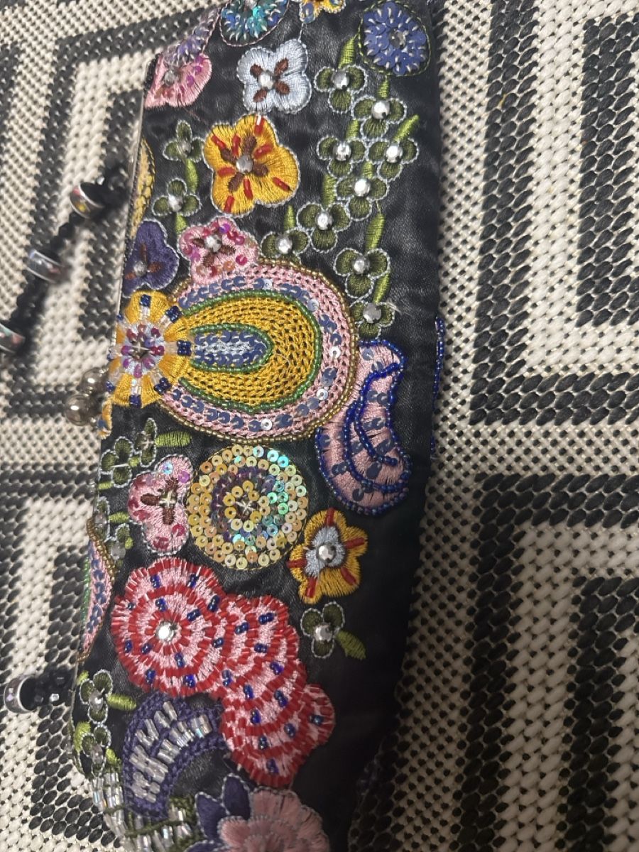 Borse: Exquisite Handtasche mit Blumenmuster, vintage – Nuovo (secondo la descrizione) da Zürich venduto da Krikri21 2
