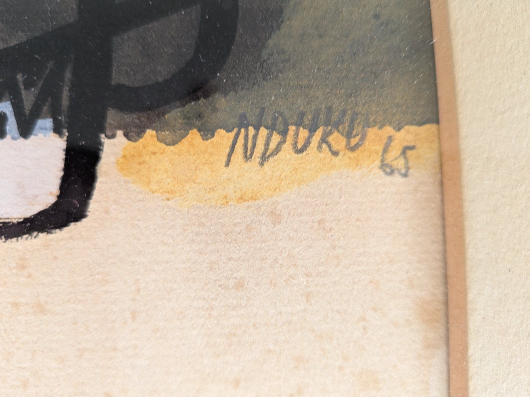 Dipinti: Gemälde Nduku 1965 vermutlich Kongo ? – Usato da Emmen venduto da magelan 6