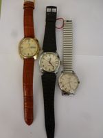 3 Herrenarmbanduhren mit Automaticwerk