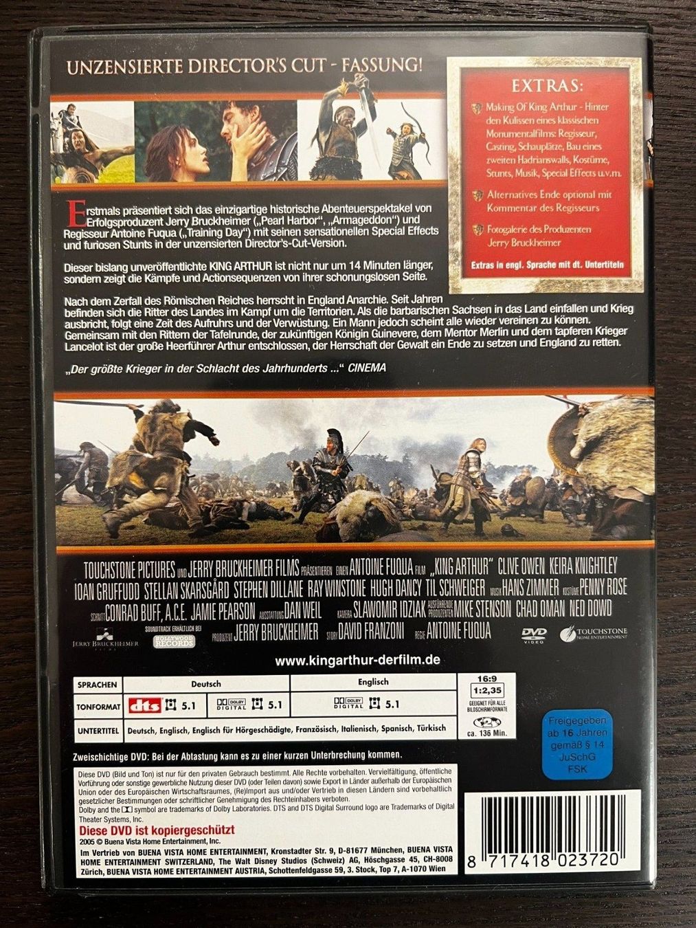 Tutti i DVDs: King Arthur – Usato da Zürich venduto da FilmFreunde 1