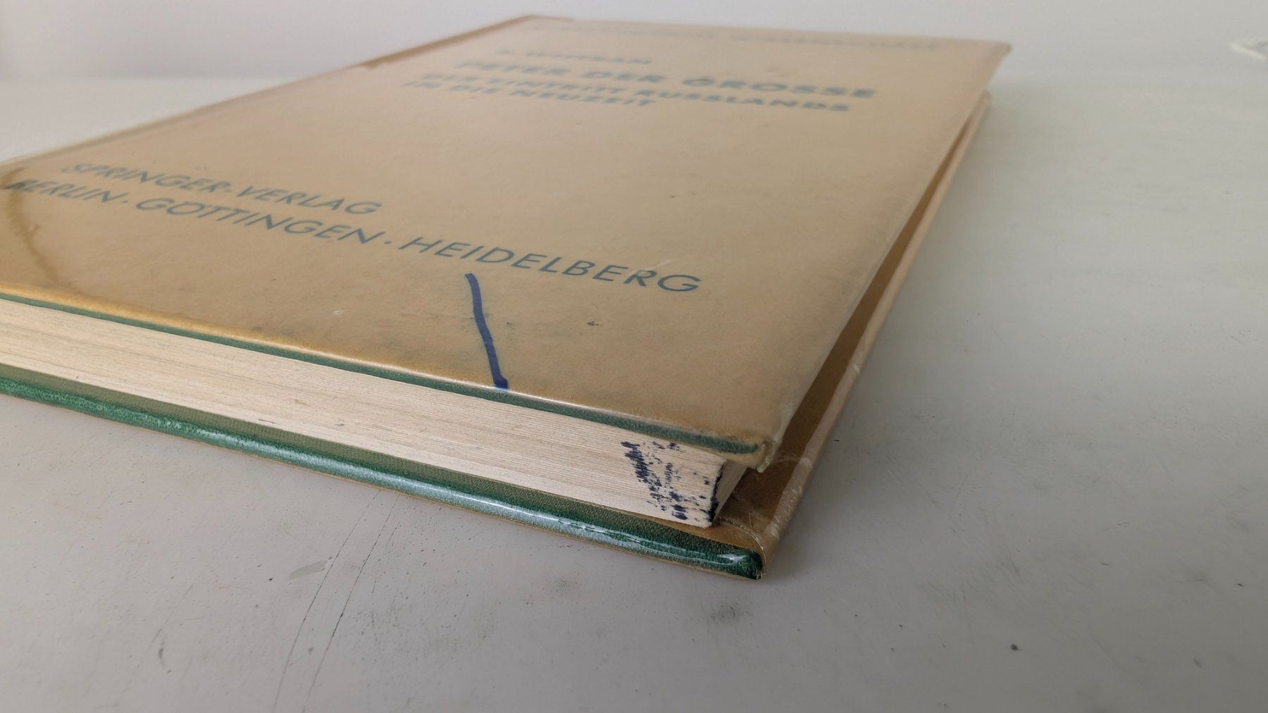Bücher: Peter der Grosse – R. Wittram, Springer 1954 – Gebraucht aus Zürich von 1.Simon 2