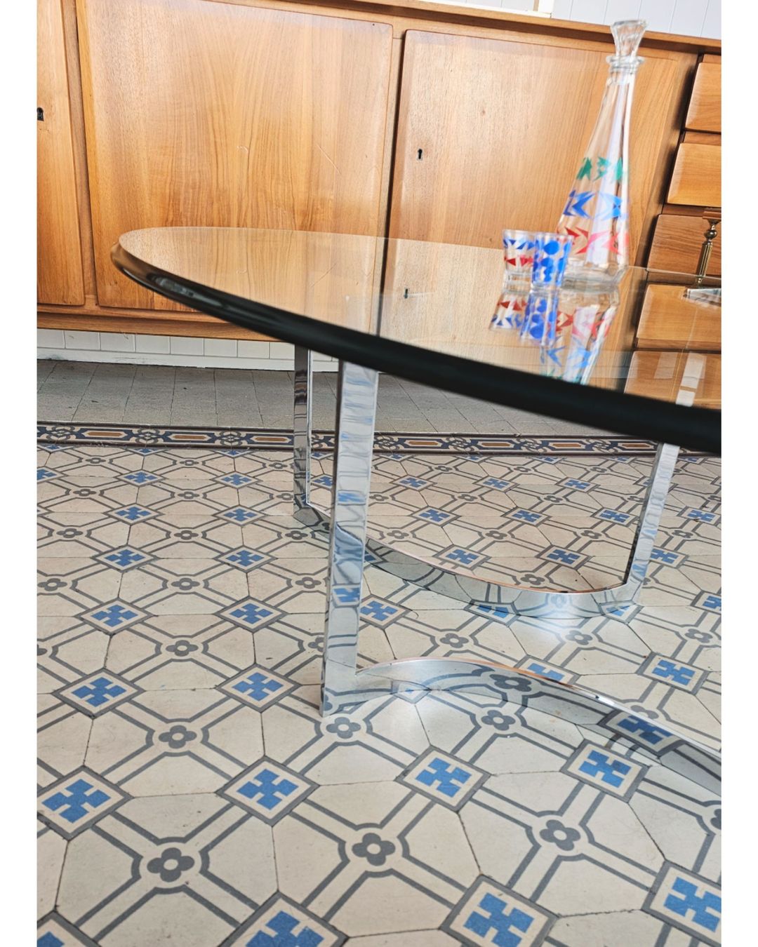Tavoli: Table basse en verre 70'S – Usato da La Chaux-de-Fonds venduto da Saanna 2
