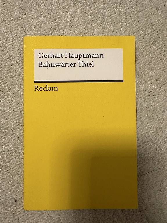 Libri: Bahnwärter Thiel (Deutsch) – Usato da Olten venduto da blonalol