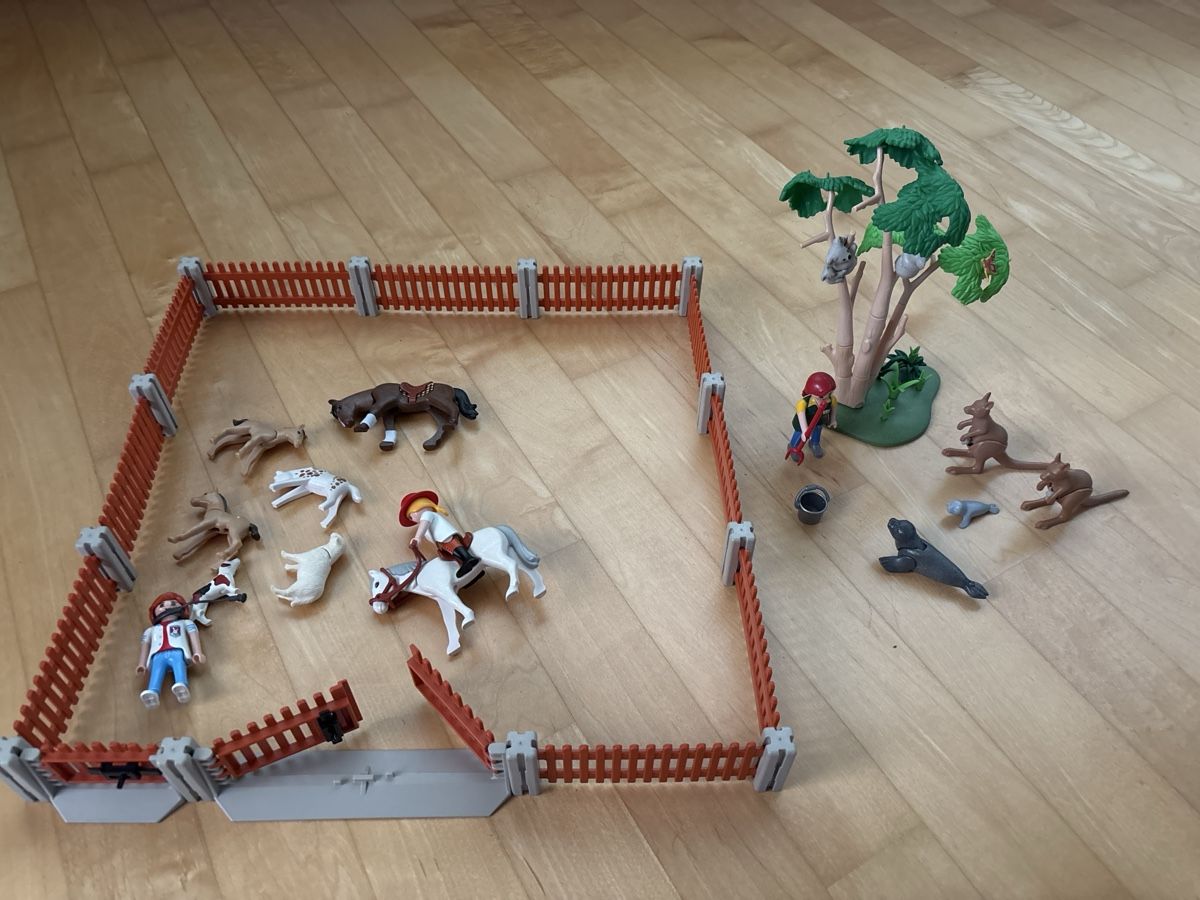 Playmobil Jouets: Playmobil Koala und Pferde – D'occasion à Unterentfelden par Lavach