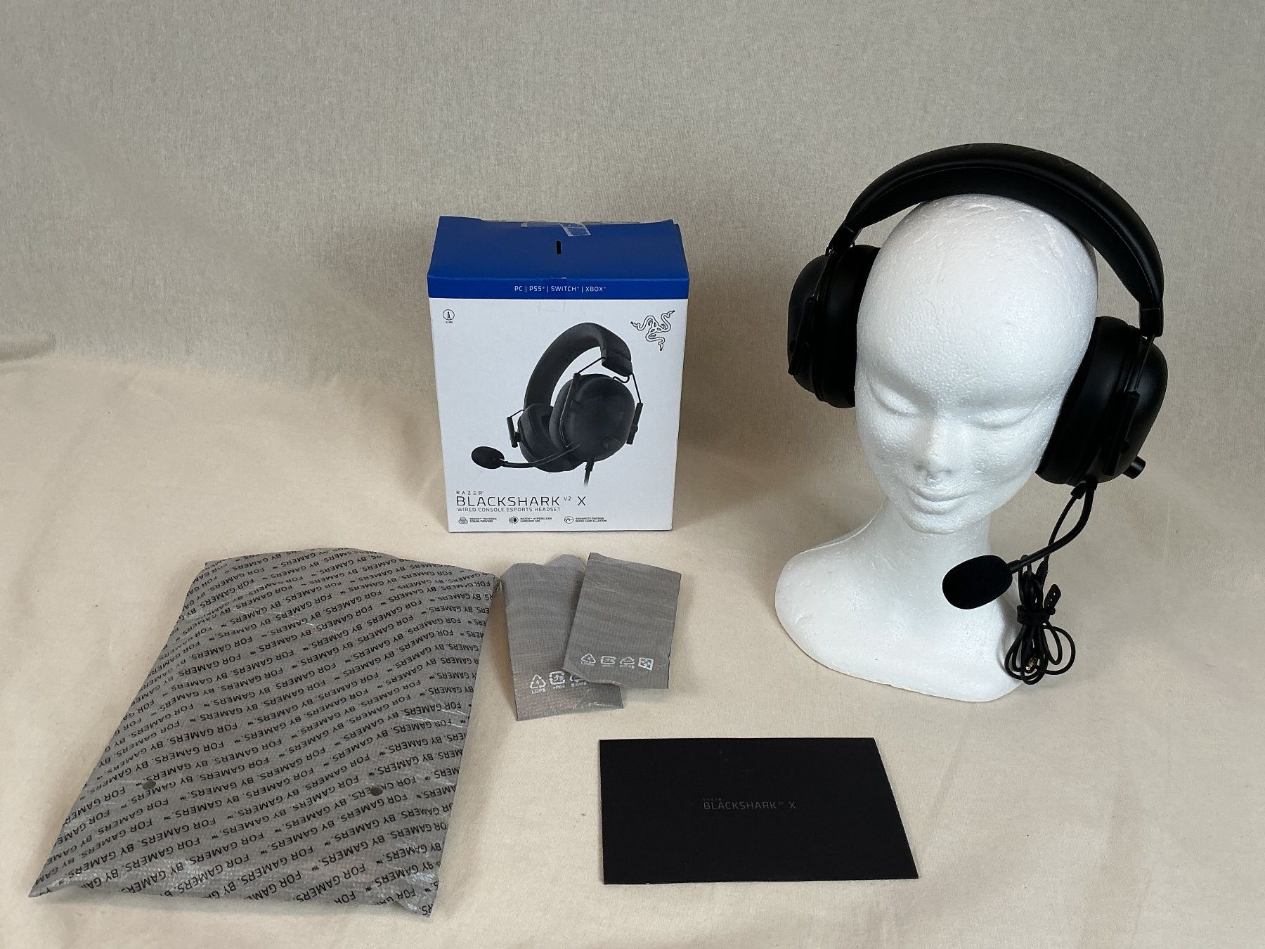 Razer Cuffie: RAZER Blackshark V2 X Wired Console Esports Headset – Nuovo (secondo la descrizione) da Richterswil venduto da Restwert_Richterswil