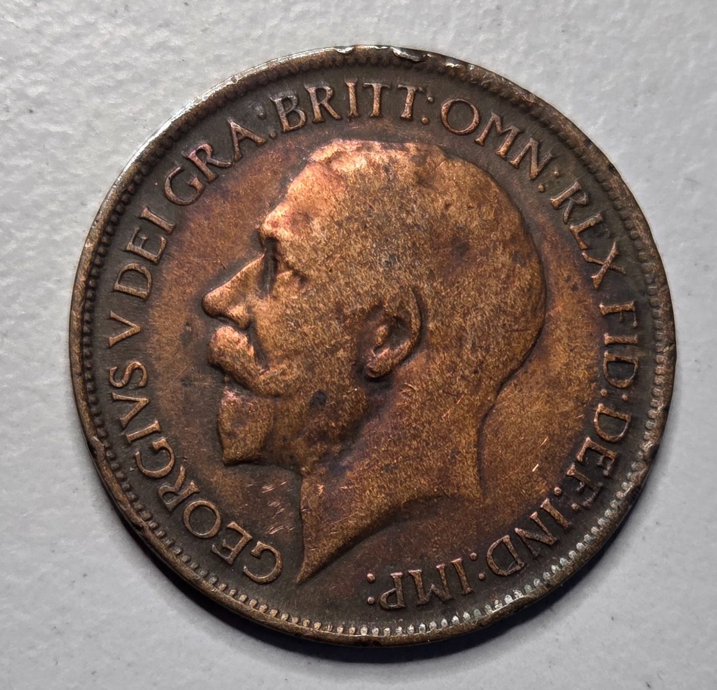 Tutti le monete: Half Penny Münze von 1914 – Usato da Luzern venduto da Kartenansicht 1