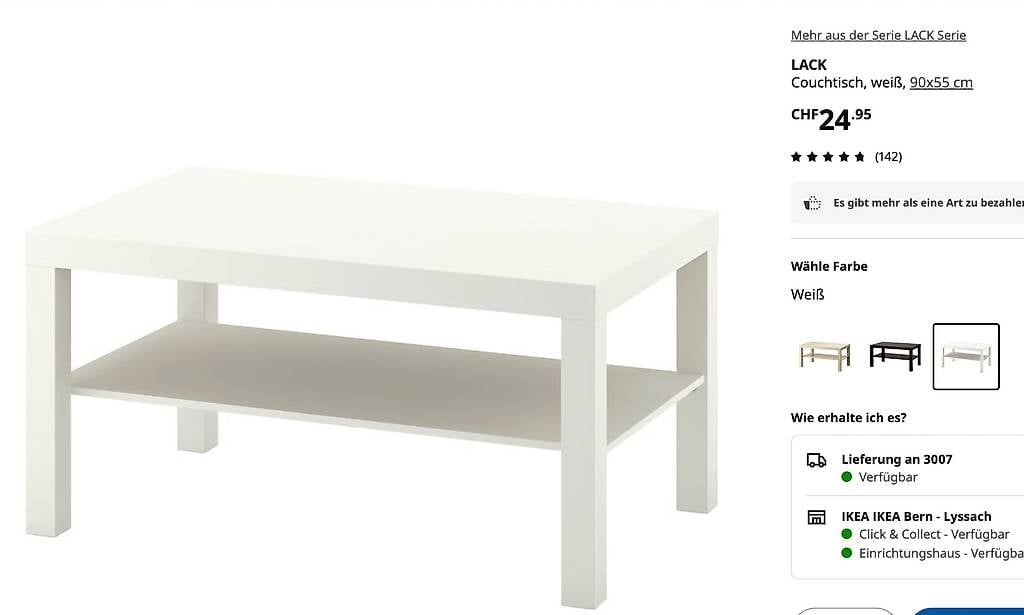 Ikea Mobili TV: IKEA coutchtish / TV-Bank – Usato da Bern venduto da mar_s52t 2