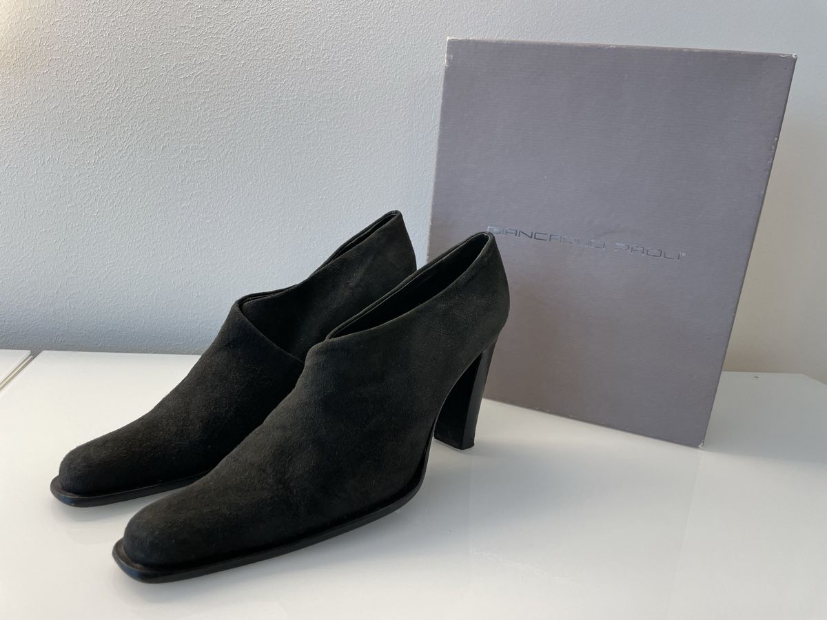 Scarpe da donna: Stiefeletten, Designerschuhe, echtes Leder, Gr. 39 – Usato da Berg TG venduto da Gianeja 1
