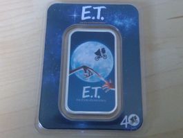 Silbermünze 1 Oz Silber E.T. Der Außerirdische ™ Filmposter