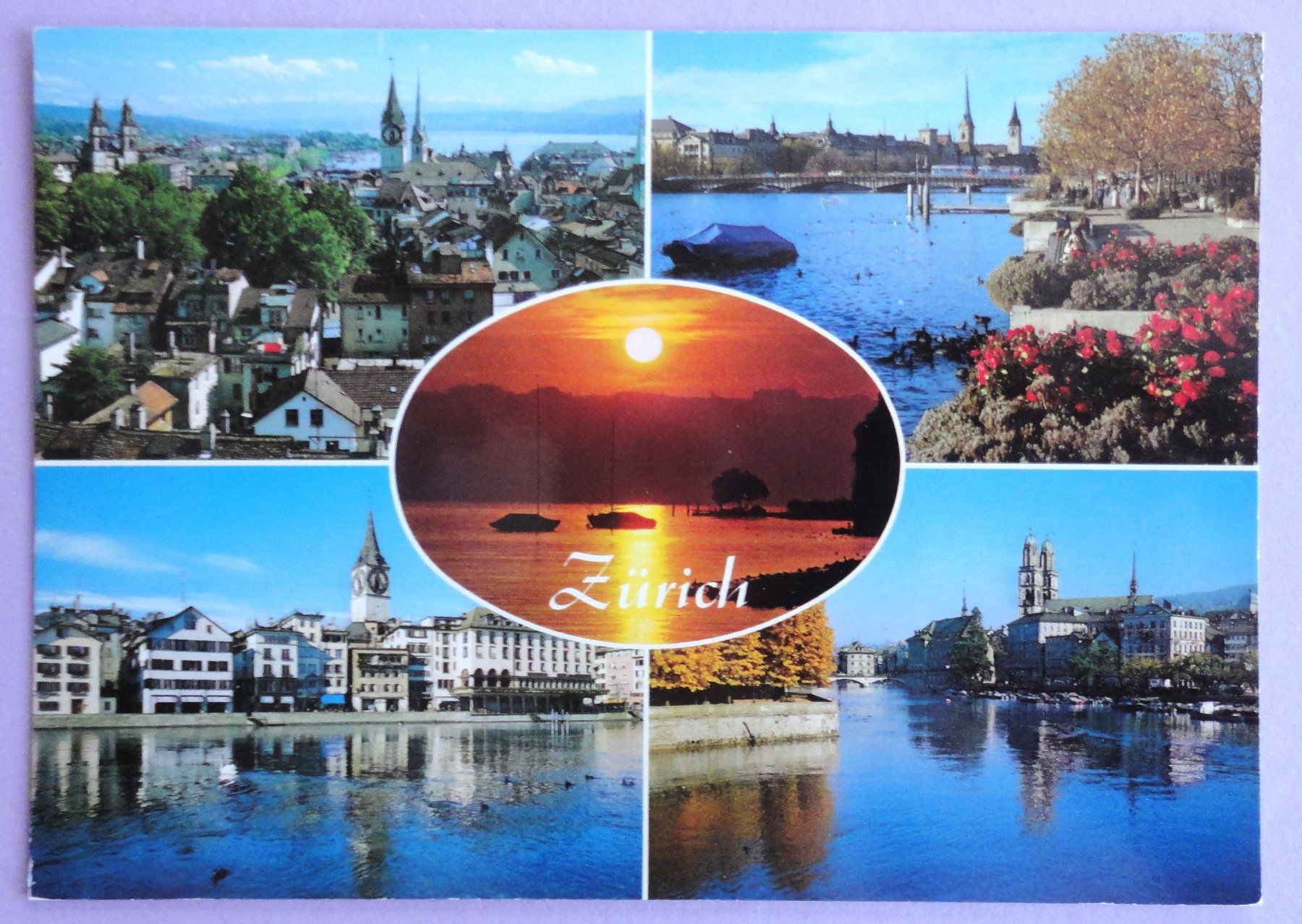 Ansichtskarten: Zürich – Gebraucht aus Fétigny von Billy2miny