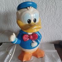 Donald Duck Lampe, 1984 funktioniert 34 cm gross