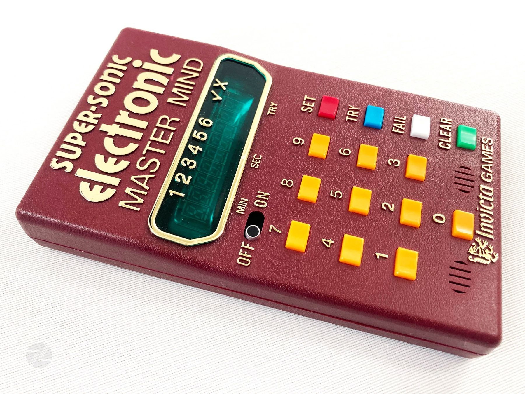 Invicta Giochi: Super-Sonic Electronic Master Mind Invicta OVP Vintage 70s – Difettoso da Wetzikon ZH venduto da cyan74 3