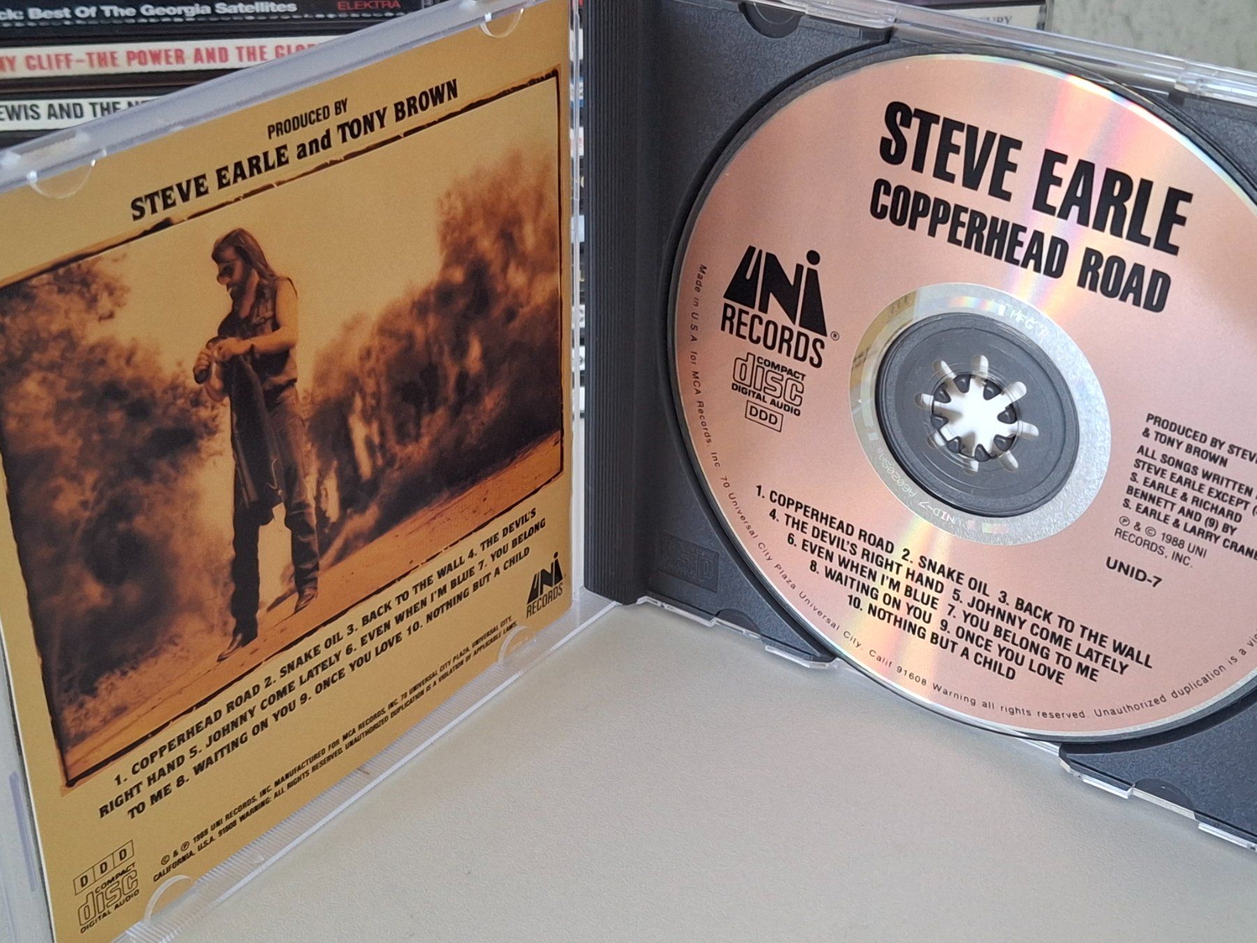 CDs: CD Steve Earle - Copperhead Road – D'occasion à Aarberg par Jackup1 2