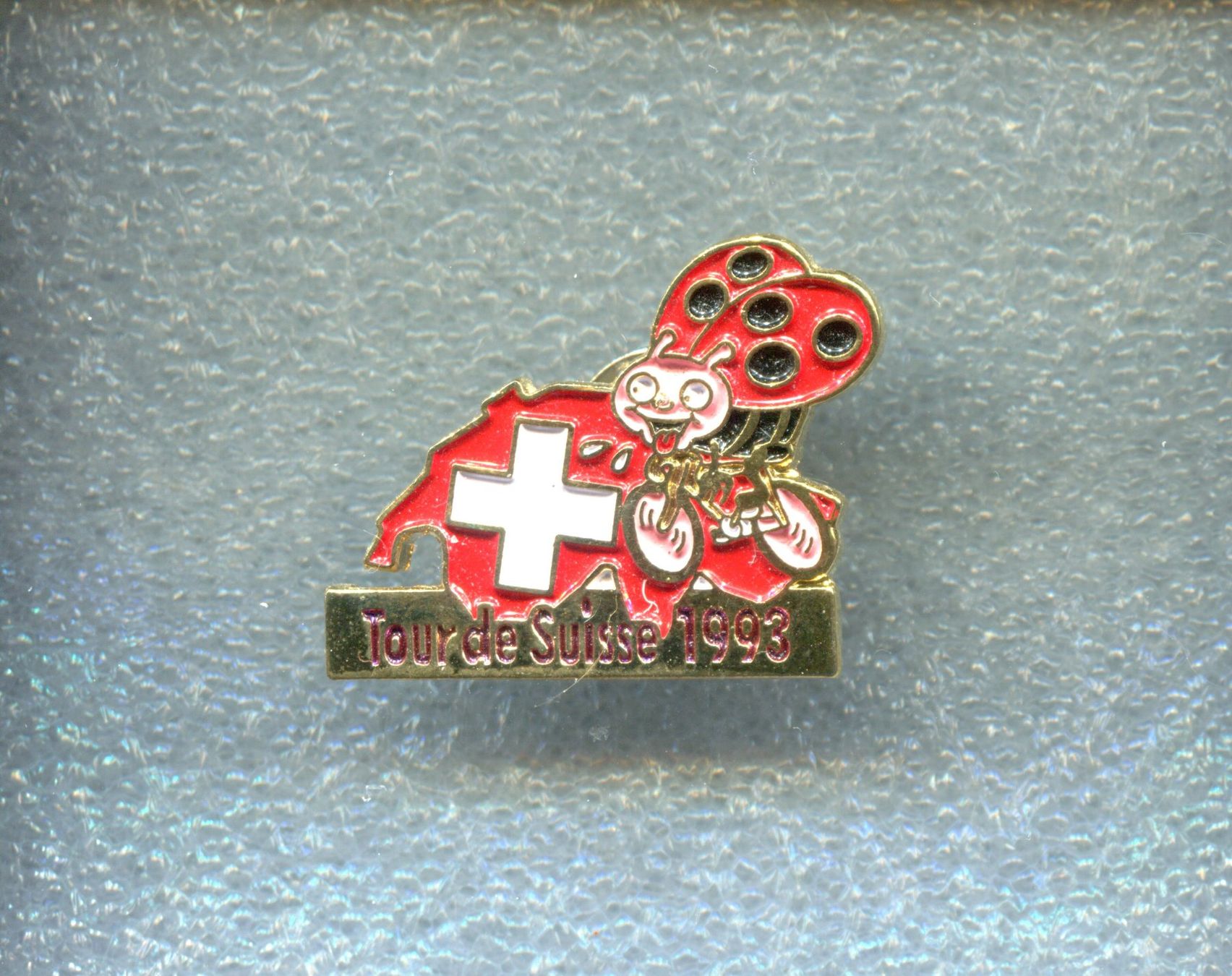 Placchette & Badge: BLICK Käfer  Tour de Suisse  1993 – Usato da Winterthur venduto da Sammleroase