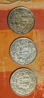 1 Franken Münzen silber. 1946, 1931, 1921