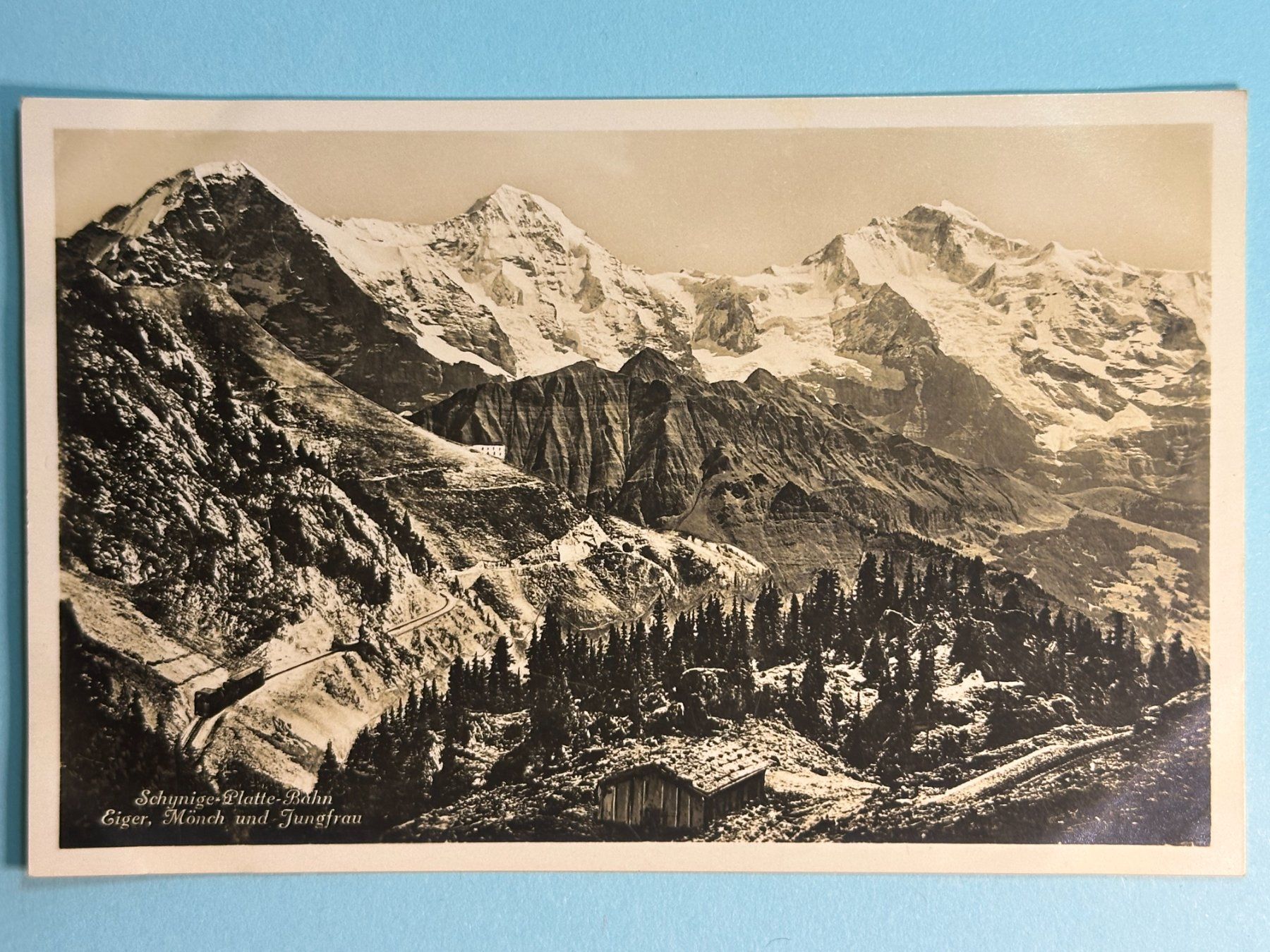 Ansichtskarten: Schynige-Platte-Bahn – Gebraucht aus Steg VS von _vinci_