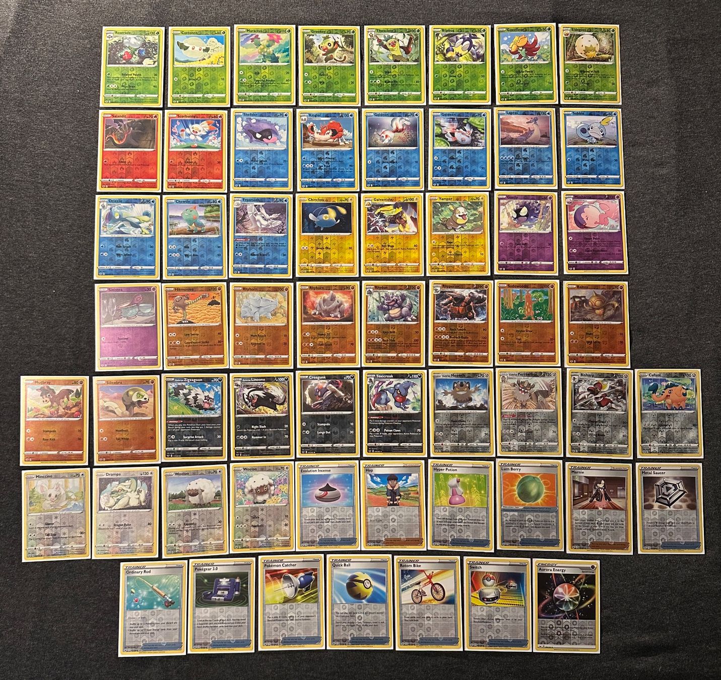 Pokémon Carte collezionabili: SWORD & SHIELD REVERSE HOLO POKEMON SAMMLUNG ENGLISH – Usato da Binz venduto da Cediboy