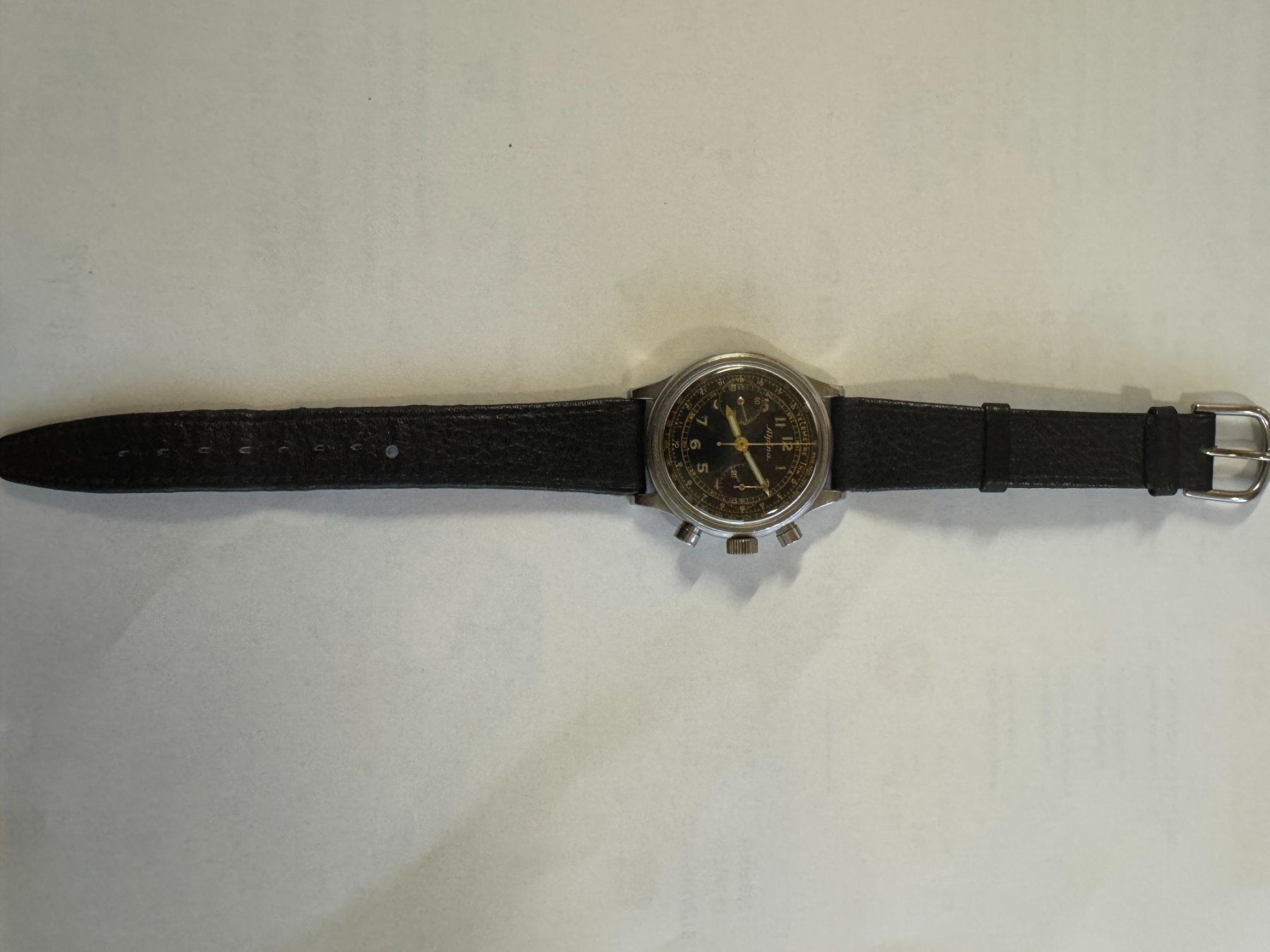 Orologi: montre chronographe petit fotmat – Usato da Péry venduto da lecrampet 1