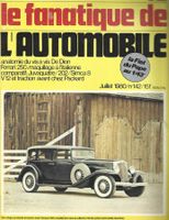 Le Fanatique de l'automobile No 142, juillet 1980