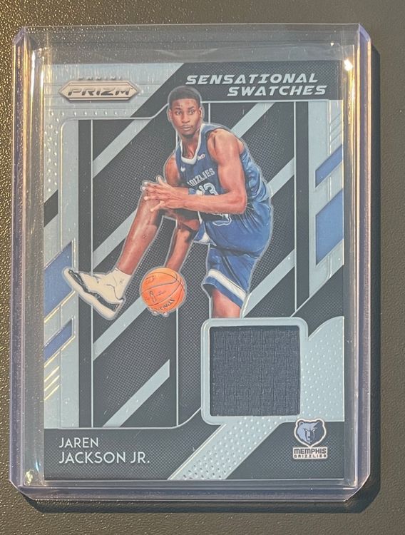 NBA Jaren Jackson Jr 2018-19 Prizm Jersey Patch Rookie Card | Kaufen ...