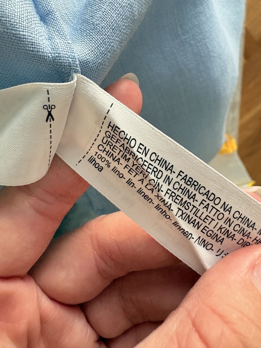 Massimo Dutti Blusen: Massimo Dutti Hemdbluse Leinen hellblau Grösse 36 – Gebraucht aus Zürich von viv_nevi 3