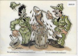Humor Armee Suisse - Ein gelungenes Täuschungsmanöver!