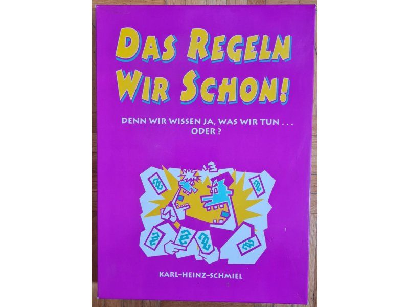 Jeux: Brettspiel "Das Regeln wir schon" – D'occasion à Zürich par Desmond01