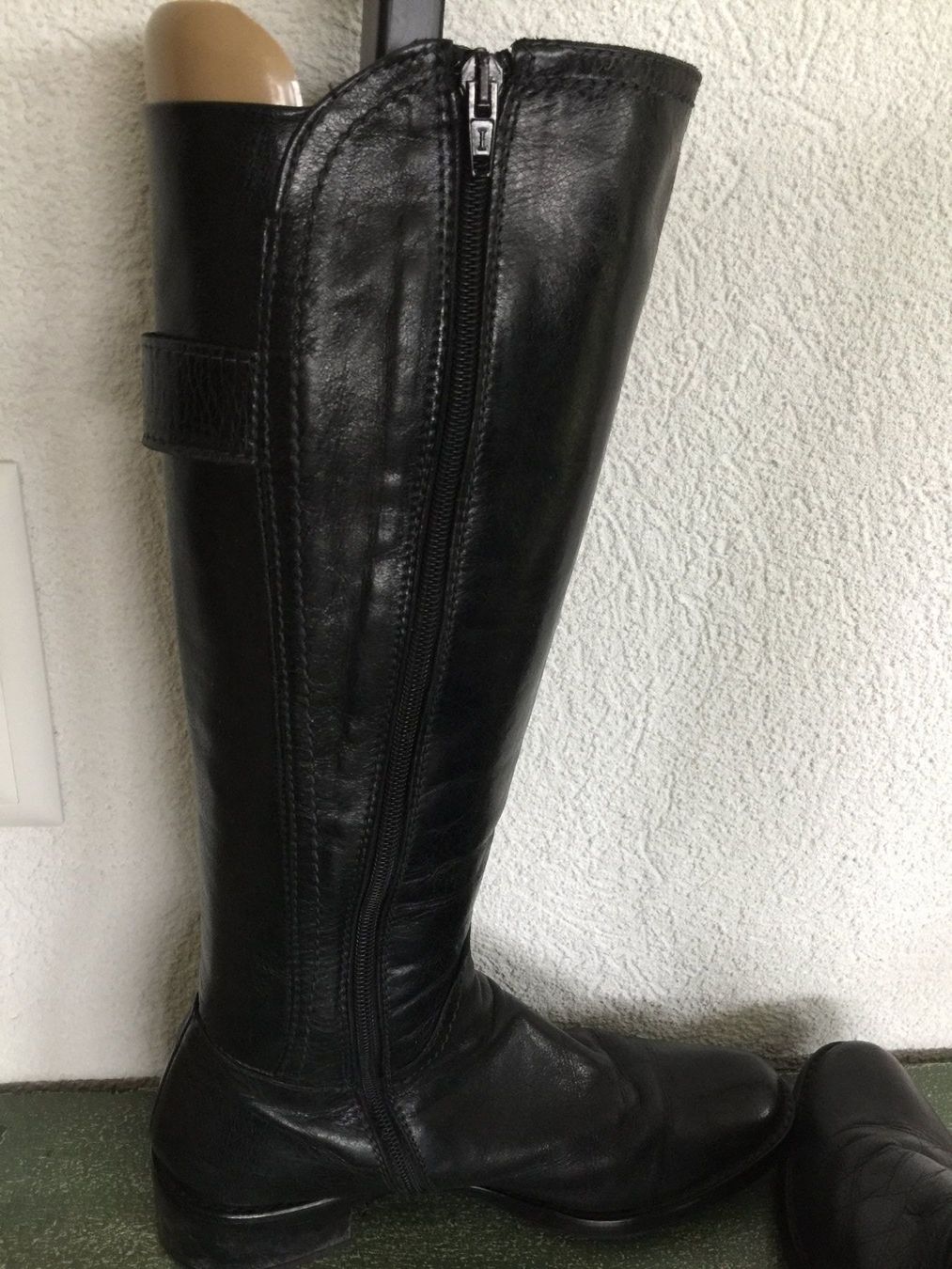 Damenschuhe: Lederstiefel schwarz GR. 38 – Gebraucht aus Kirchdorf AG von coco123 3