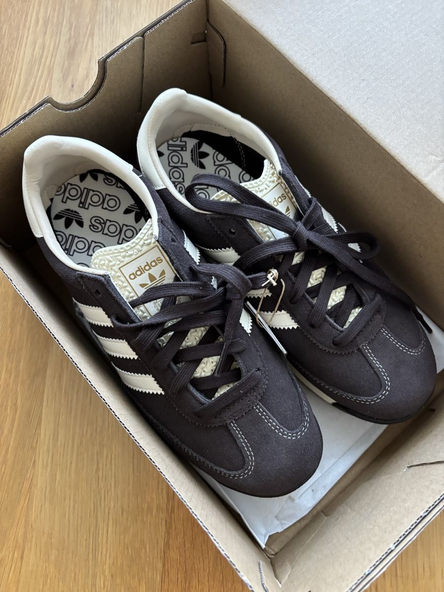 Chaussures hommes: Adidas Sneaker dunkelbraun 39 1/3 – Neuf avec emballage d'origine à Baar par chantalfabienne 3