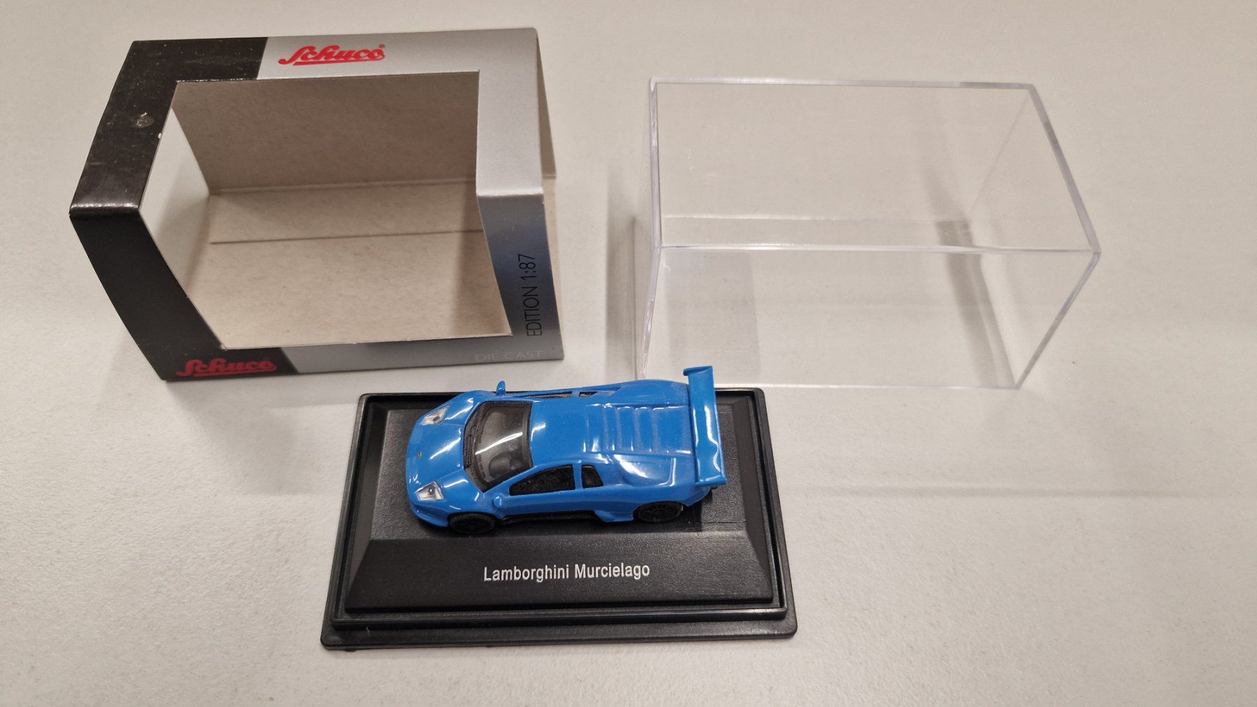 Lamborghini Modellini d'auto: Modellauto 1/87, Lamborghini Murcielago, blau – Nuovo e nell'imballaggio originale da Weisslingen venduto da and-lo73