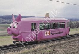 Strassenbahn Basel BLT B3 1338 Säuli