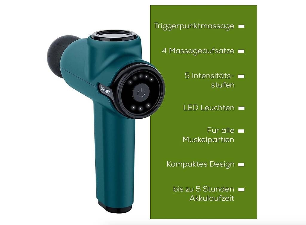 Beurer Dispositivi per massaggi: Massagepistole Beurer MG 99 – Nuovo e nell'imballaggio originale da Zürich venduto da Pascal__72247 1