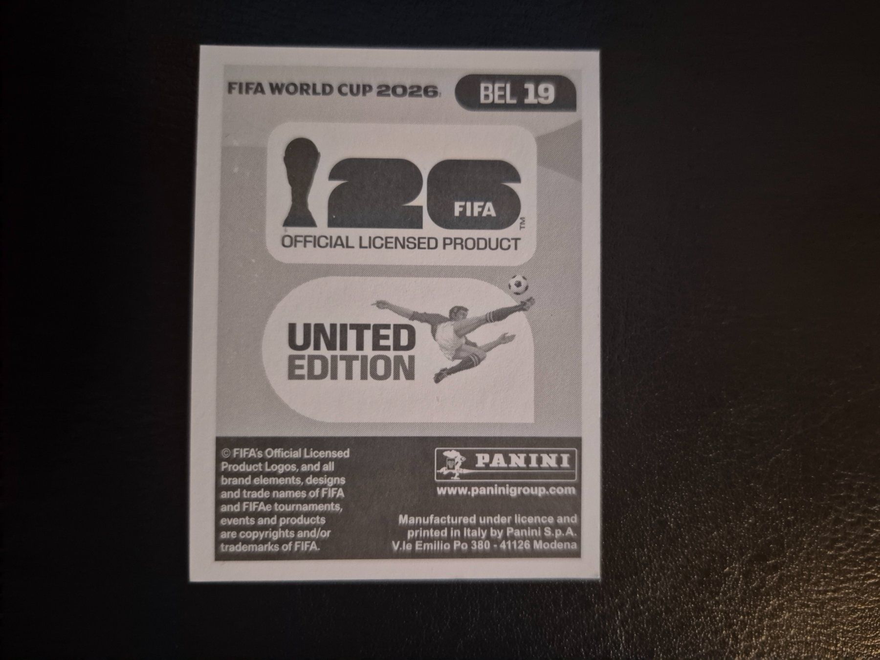 Panini Carte collezionabili: Panini WM 26 BEL 19 – Nuovo (secondo la descrizione) da Rorschacherberg venduto da AJ3108 1