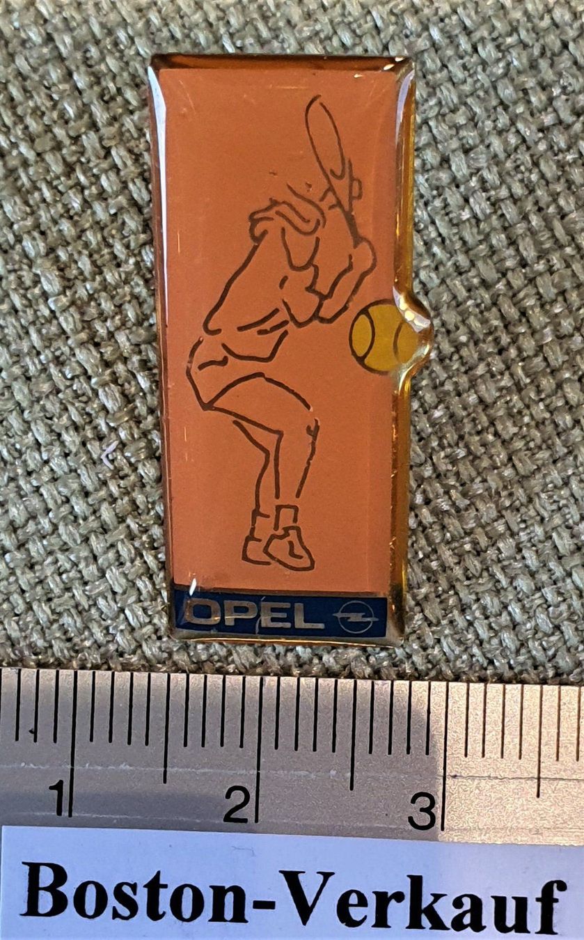 Spille: B456 - Pin Opel Tennis Open – Usato da Reinach BL venduto da Boston-Verkauf 1