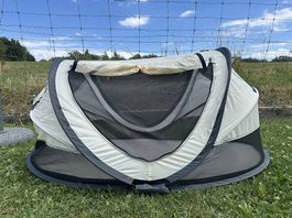 Deryan Baby luxe cream Reisebett/ Strandzelt Pop up
