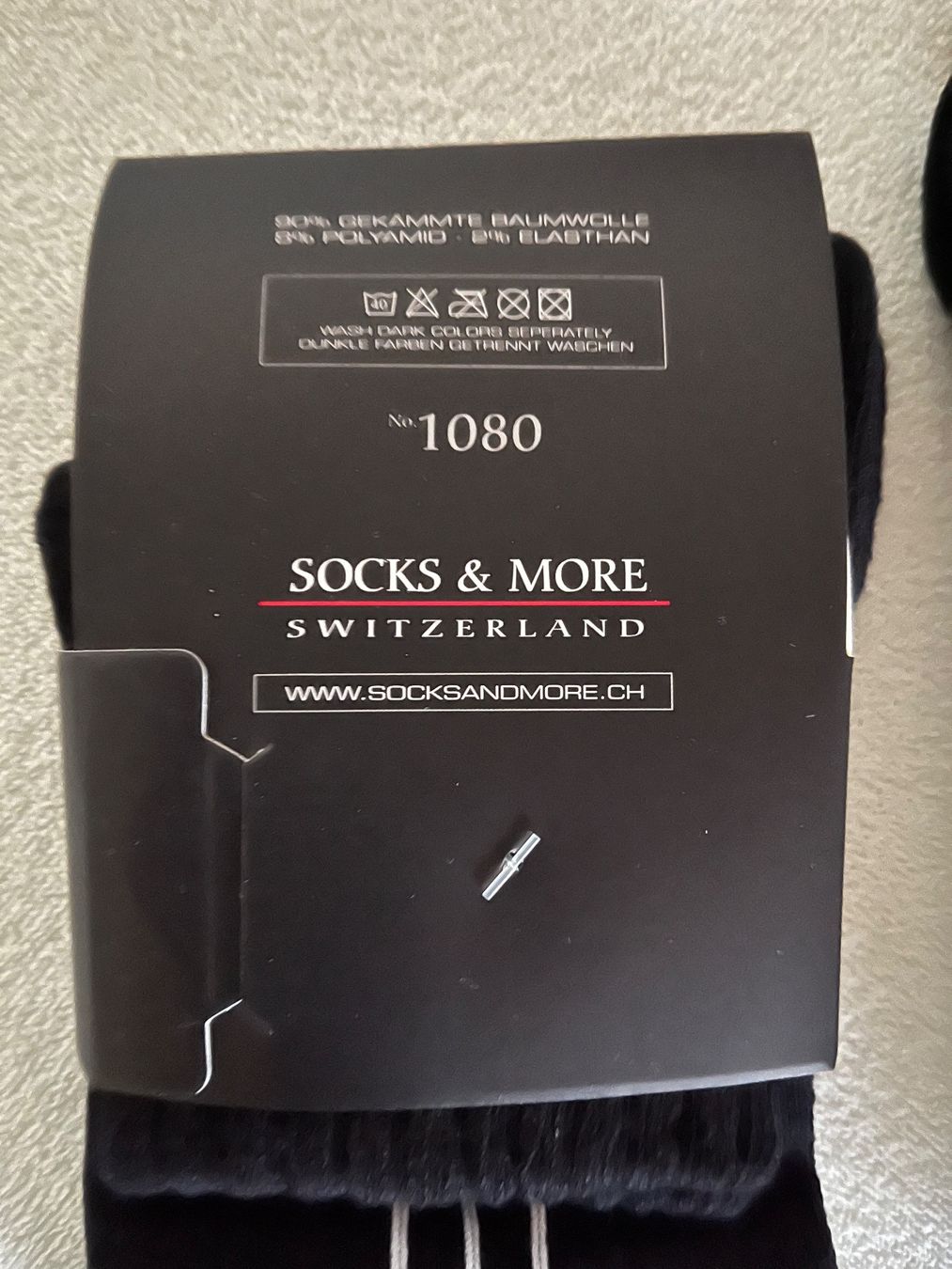 Socken: 2 Paar Sportsocken 43-46 – Neu und originalverpackt aus Klingnau von Bigik 2