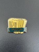 Pin Musik Baur Winterthur Akkordeon Metall