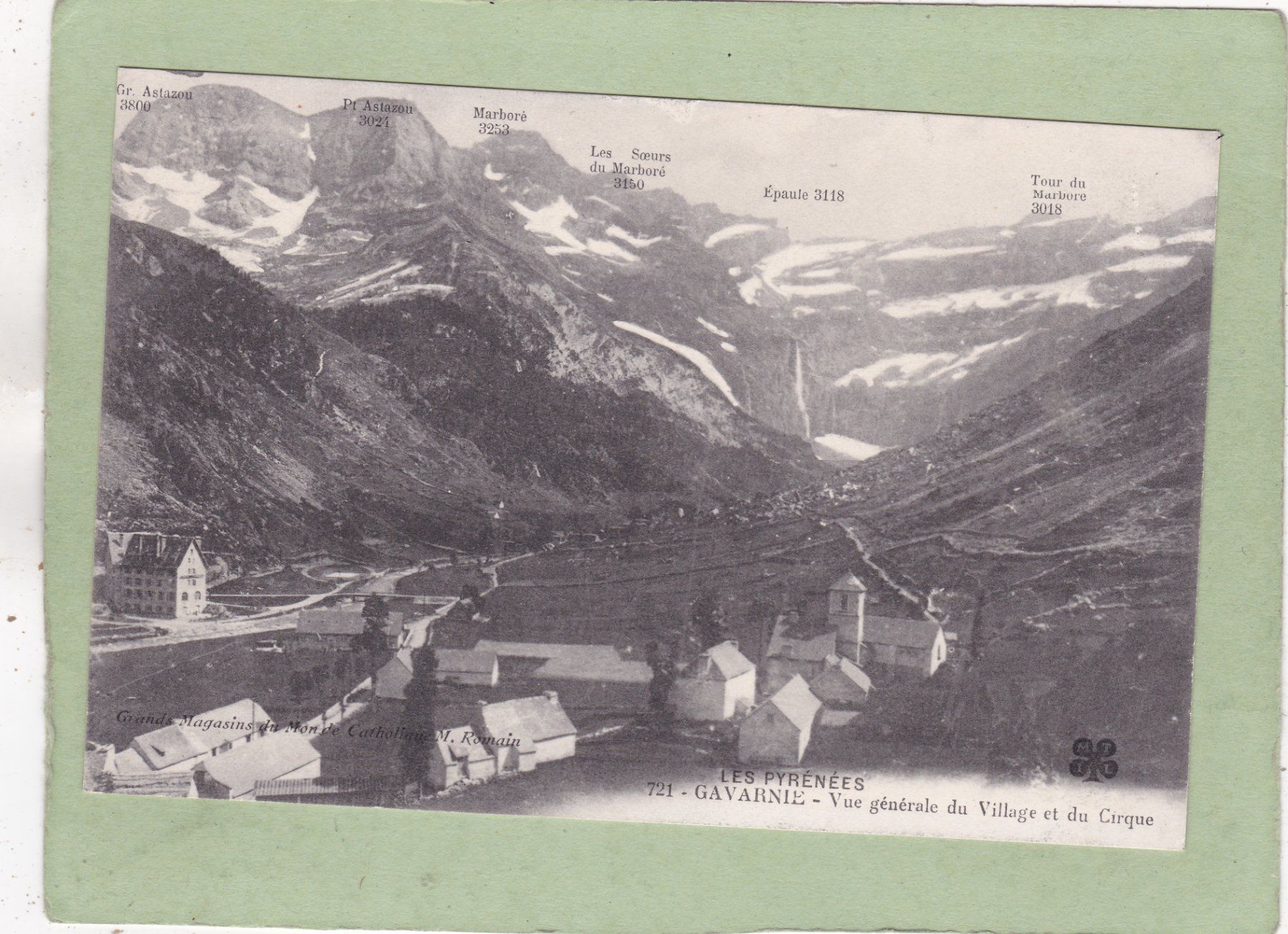 Ansichtskarten: Frankreich Les Pyrénées Gavarnie – Gebraucht aus Herisau von Lisegrat2008